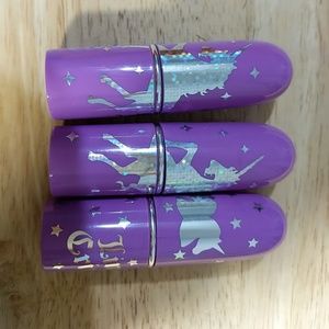 Lime Crime Lipstick Lot chinchilla cosmopop Babett